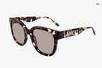 LANCEL LA91050 – Lunettes de soleil femme écaille gris vert & verres gris dégradé