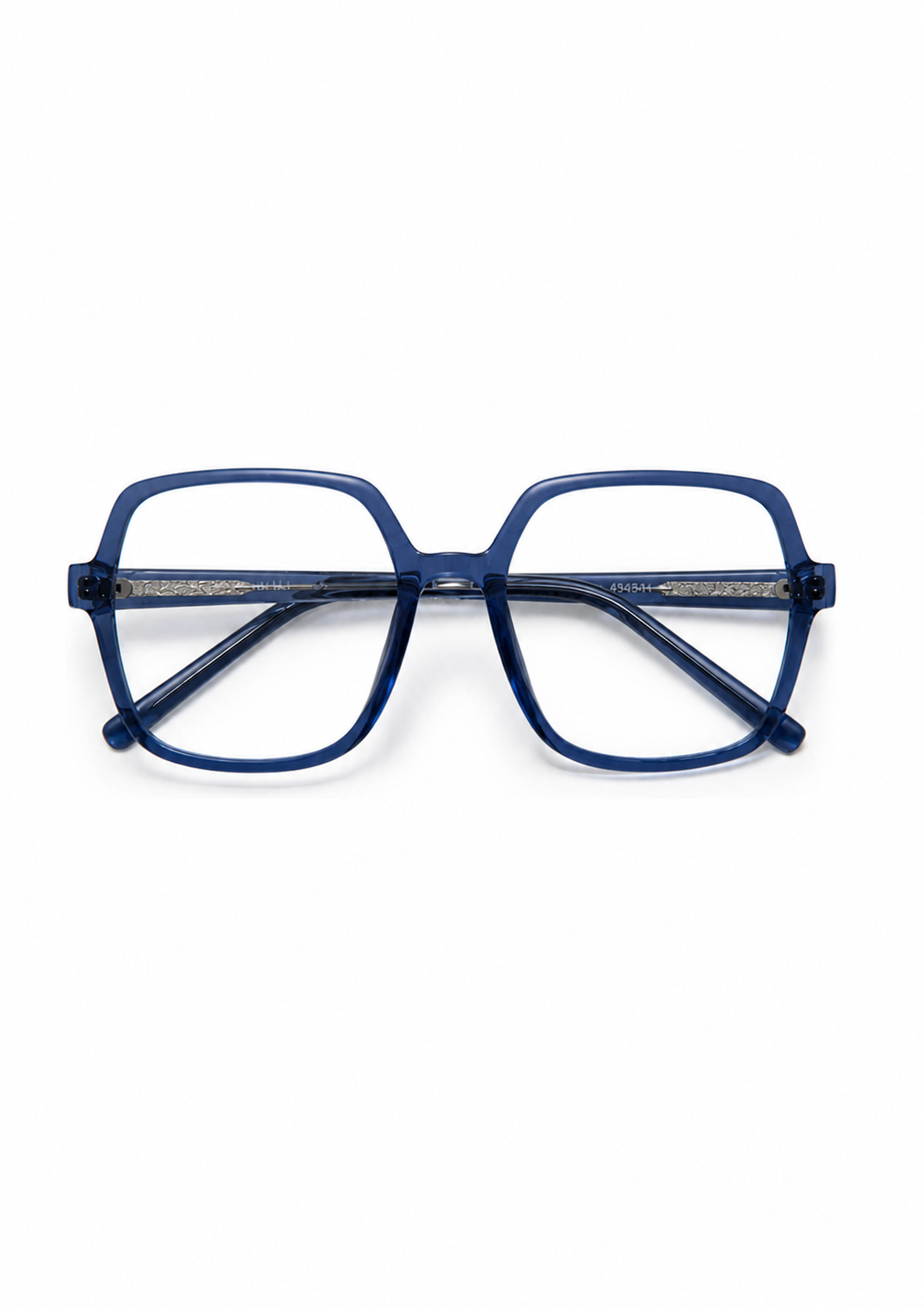 IKALY – OP378 | Lunettes de vue femme cristal bleu