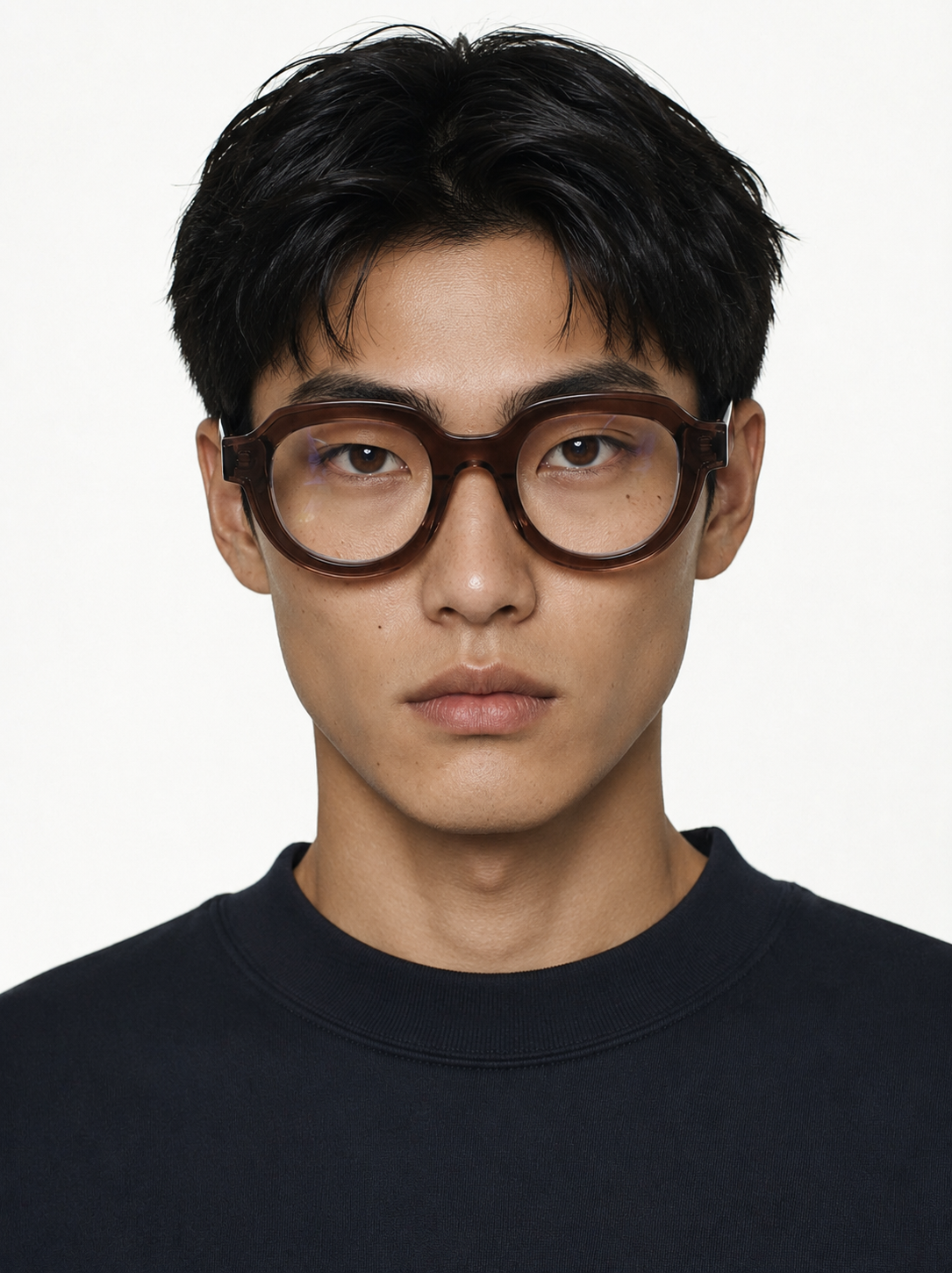 KOMONO – The Casey | Lunettes de vue acétate cristal marron