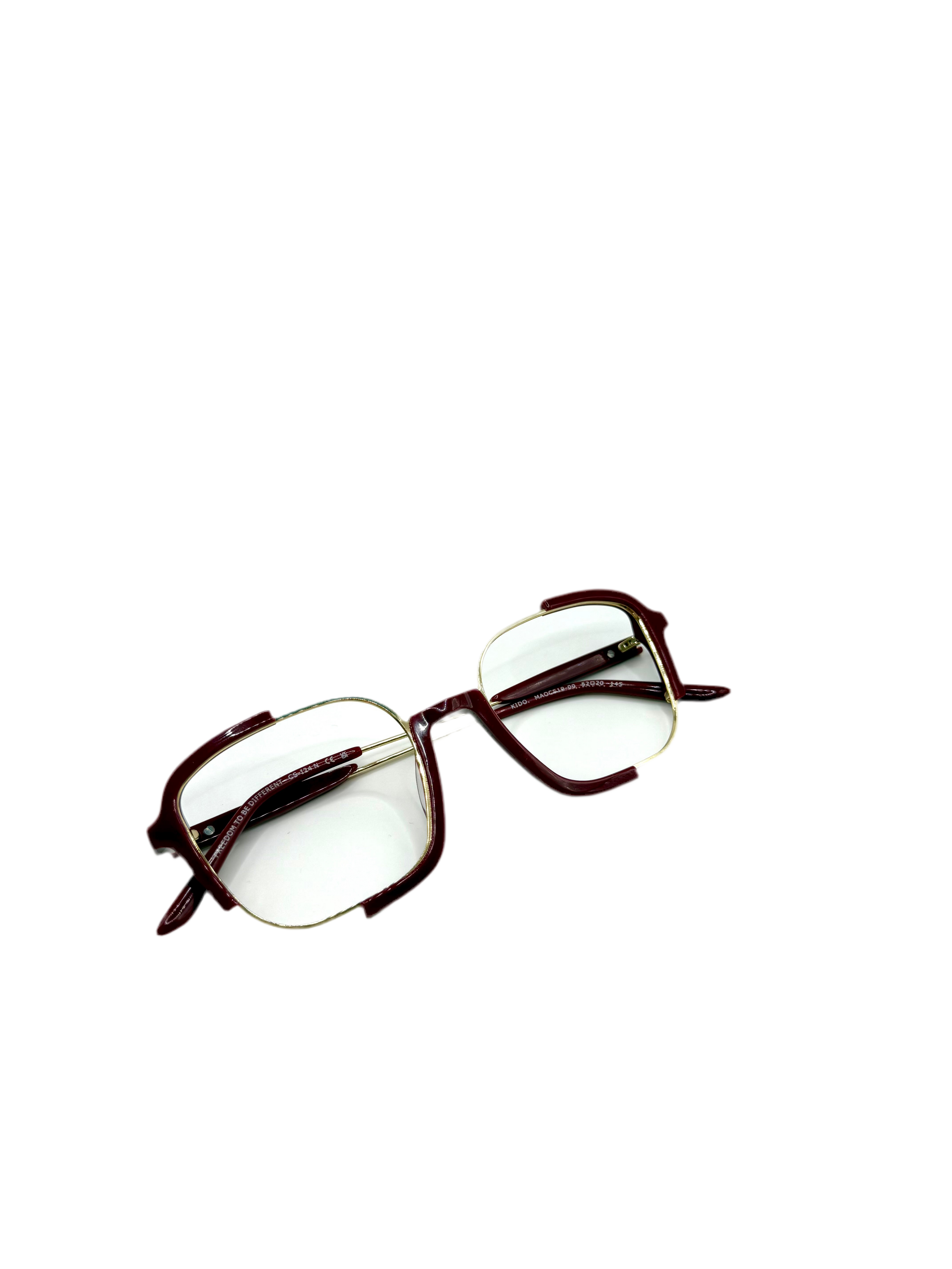 MR.BOHO – Kido | Lunettes de vue femme combiné doré et rouge