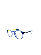 OSMOSE - OCP589 | Lunettes de vue enfant ultem cristal bleu & jaune à clip