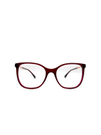 LANCEL – LA90055 | Lunettes de vue femme bordeaux en acétate