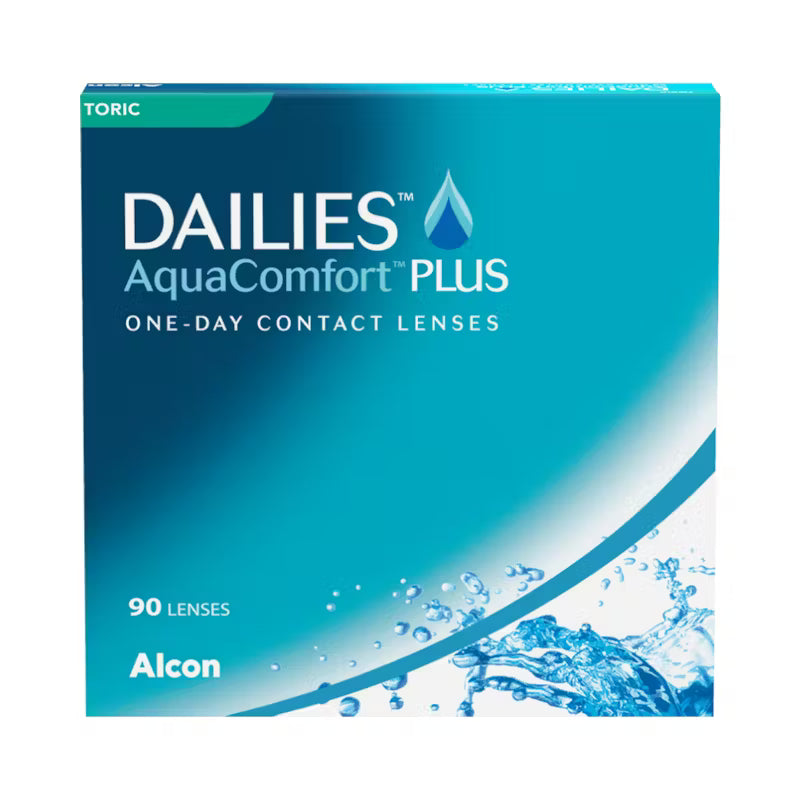 ALCON DAILIES AQUACOMFORT PLUS TORIC | Lentilles journalières BTE 90