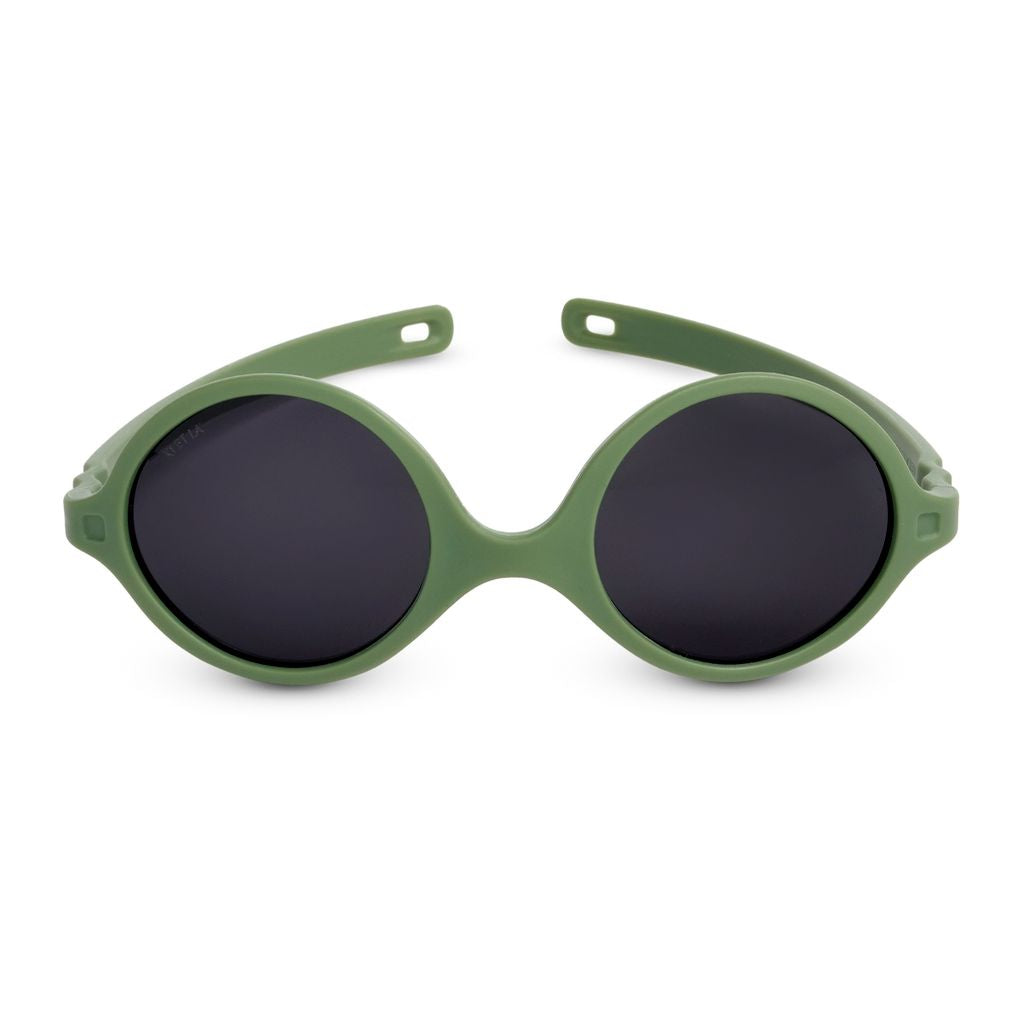 KIETLA - DIABOLA | Lunettes de soleil bébé kaki 0 à 1 an