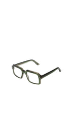 KOMONO – The Teddy | Lunettes de vue homme acétate crystal vert