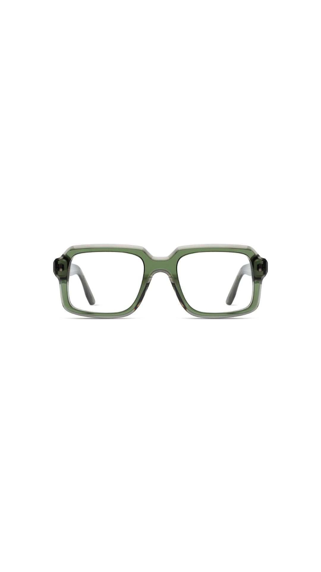 KOMONO – The Teddy | Lunettes de vue homme acétate crystal vert