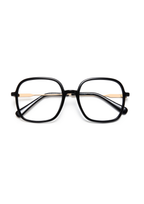 IKALY – OP402 | Lunettes de vue femme noir et doré