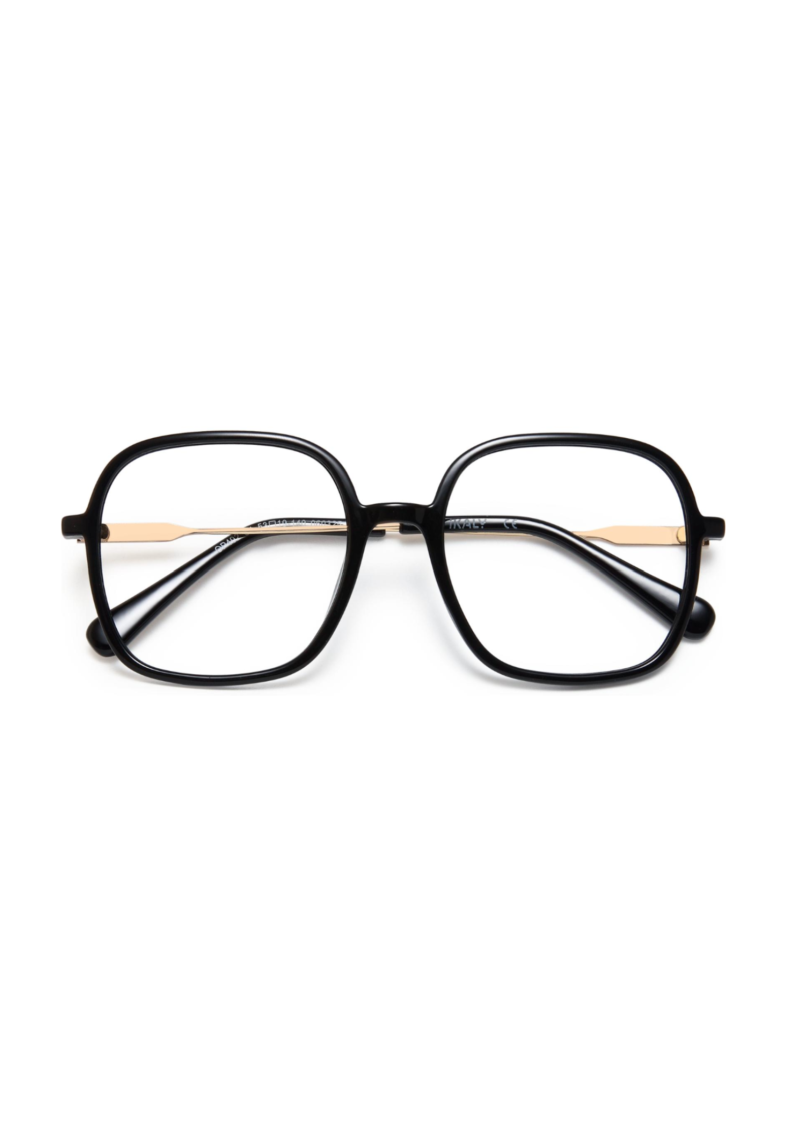 IKALY – OP402 | Lunettes de vue femme noir et doré