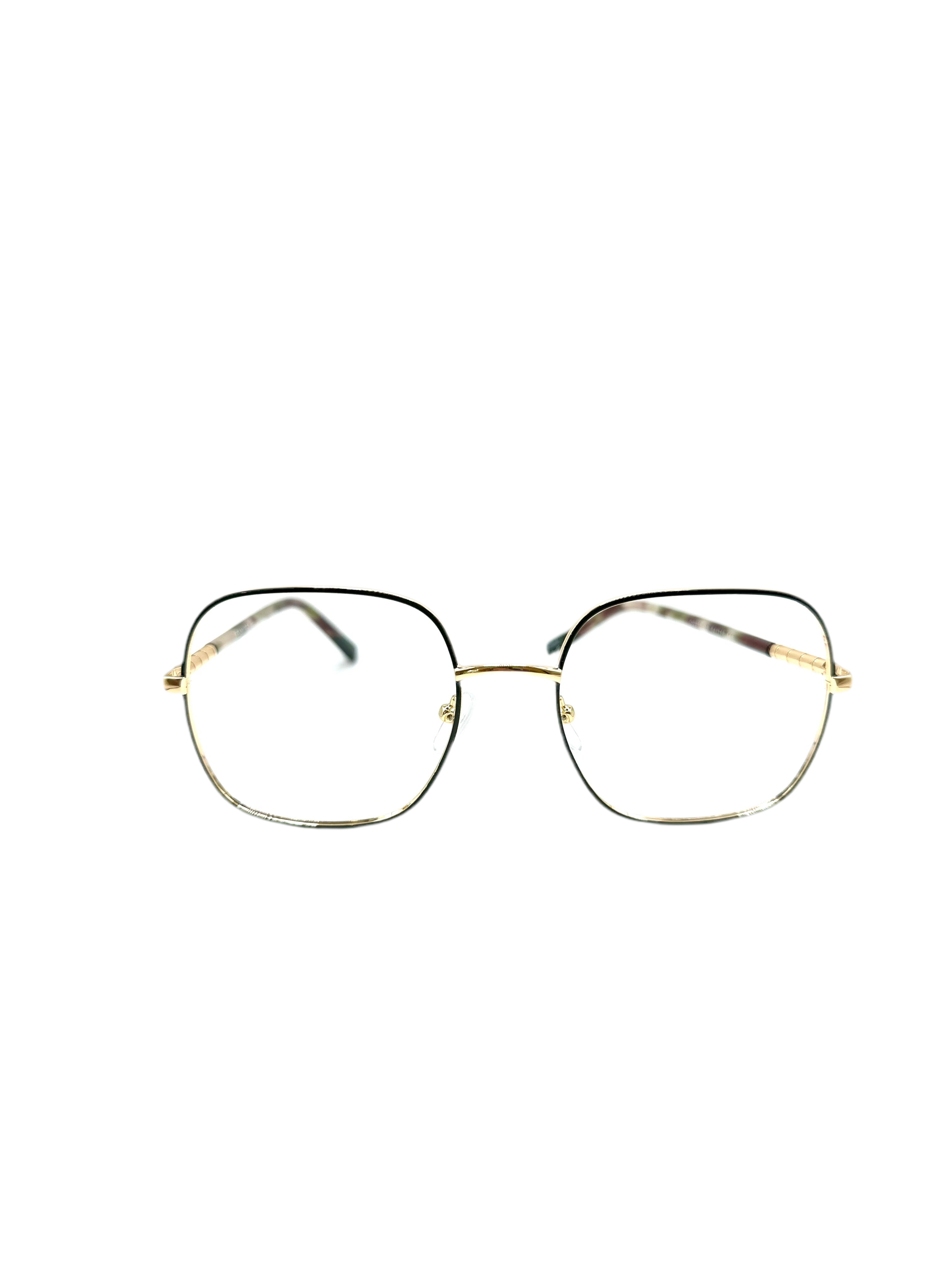 OSMOSE - OS911 | Lunettes de vue femme métal vert et doré