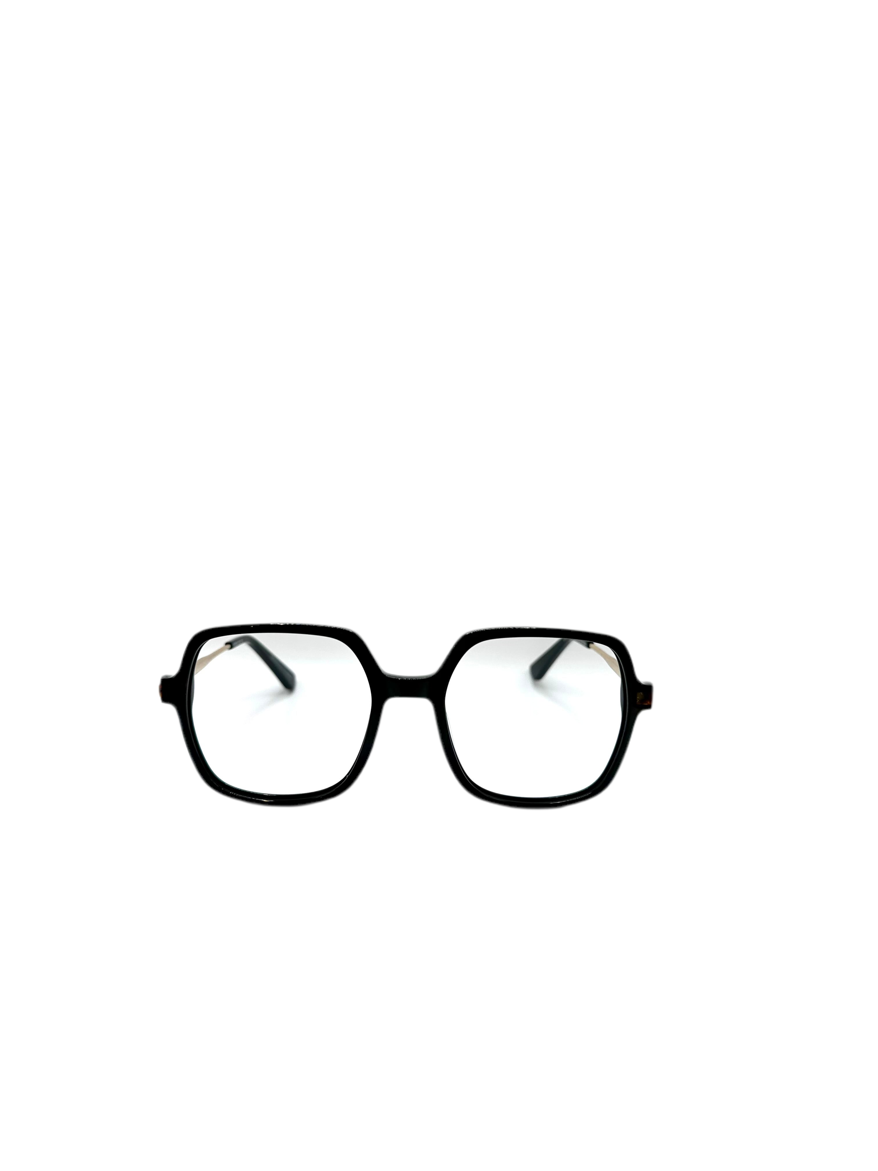 OSMOSE OCP591 | Lunettes de vue femme noir et doré à clip