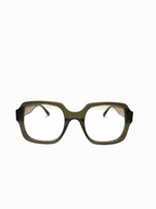 LANCEL – LA90076 | Lunettes de vue femme kaki & rose
