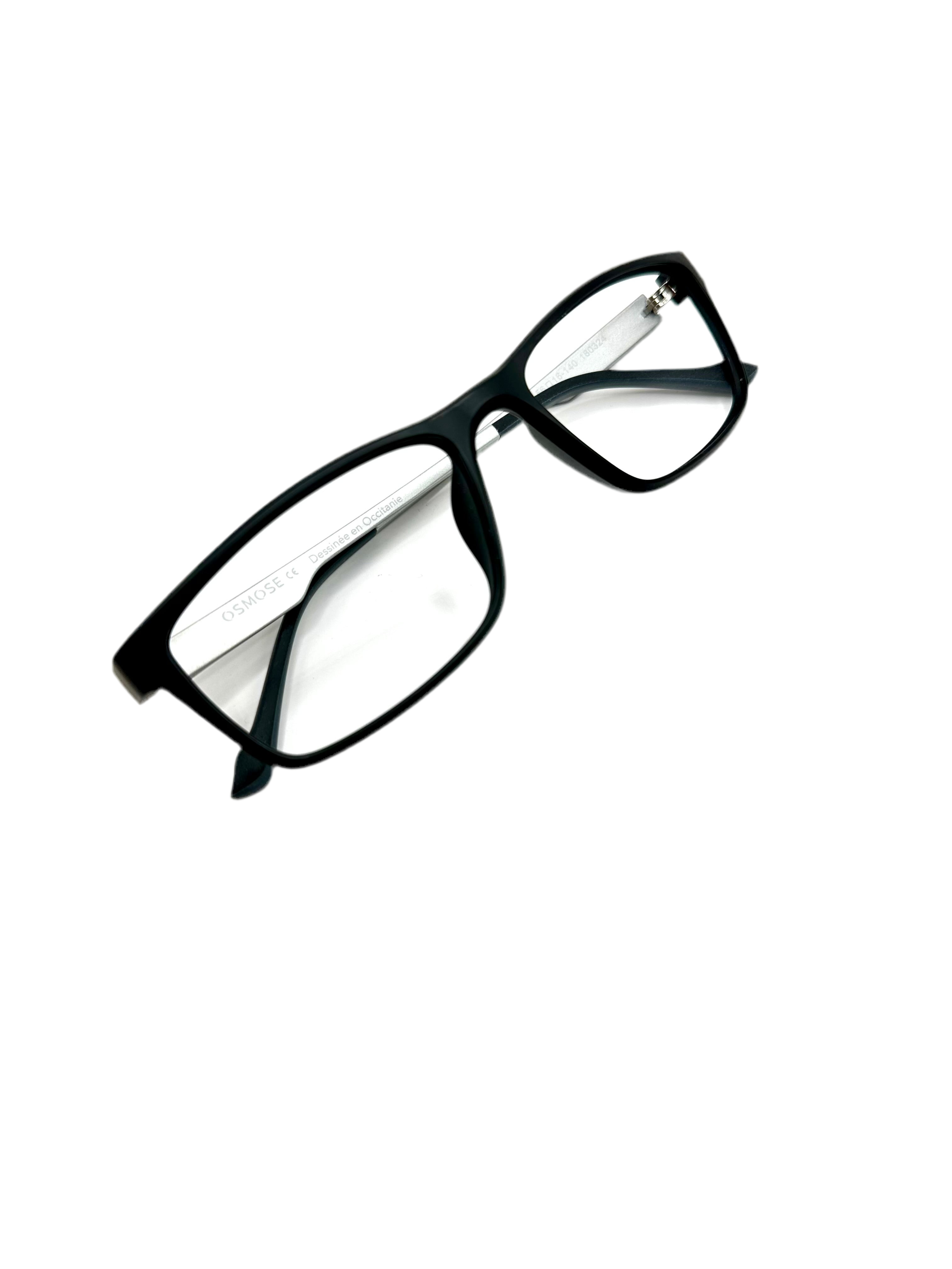 OSMOSE - OCP587 | Lunettes de vue homme acétate noir à clip