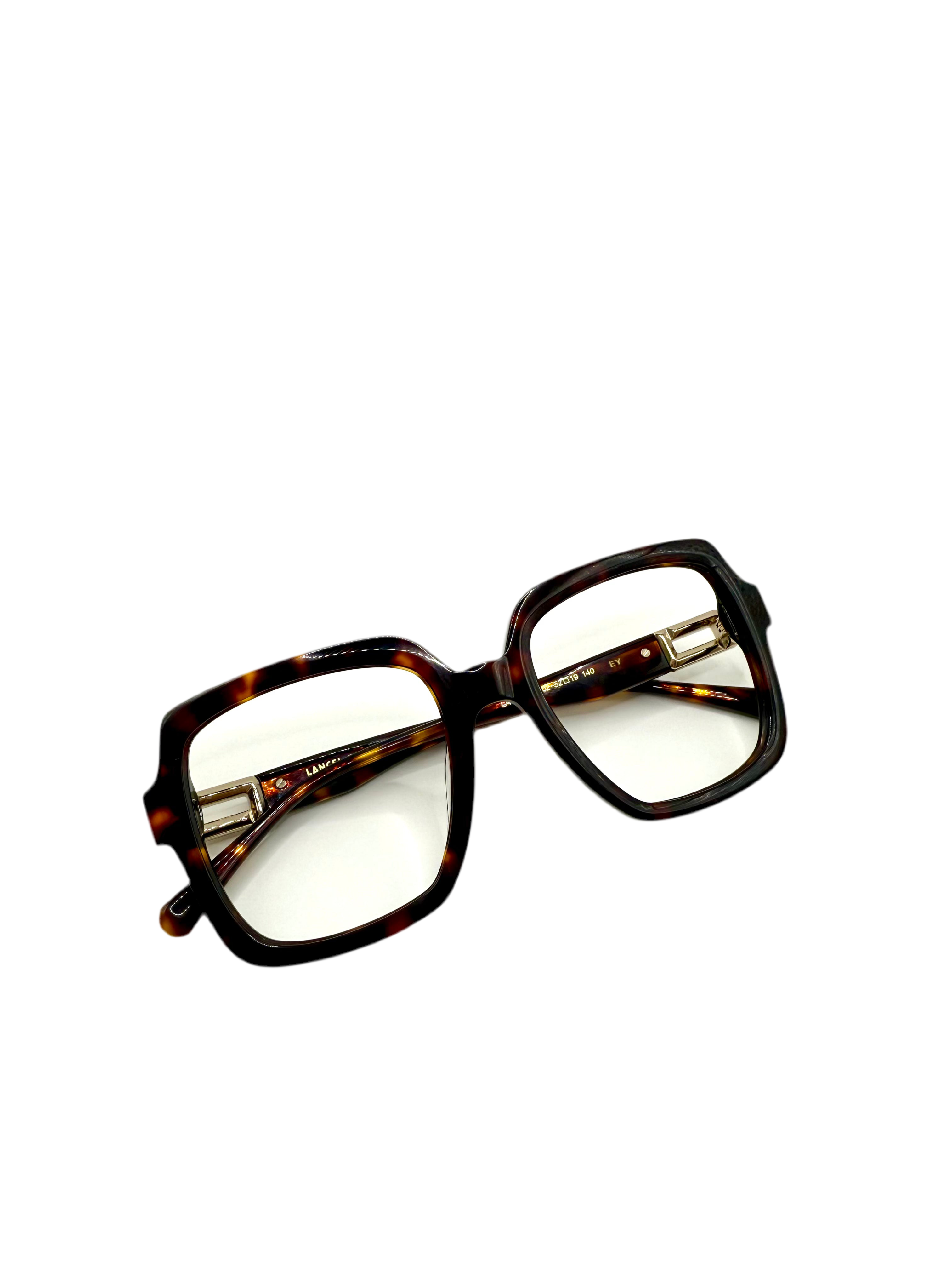 LANCEL – LA90087 | Lunettes de vue femme écaille