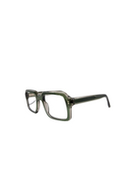 KOMONO – The Teddy | Lunettes de vue homme acétate crystal vert