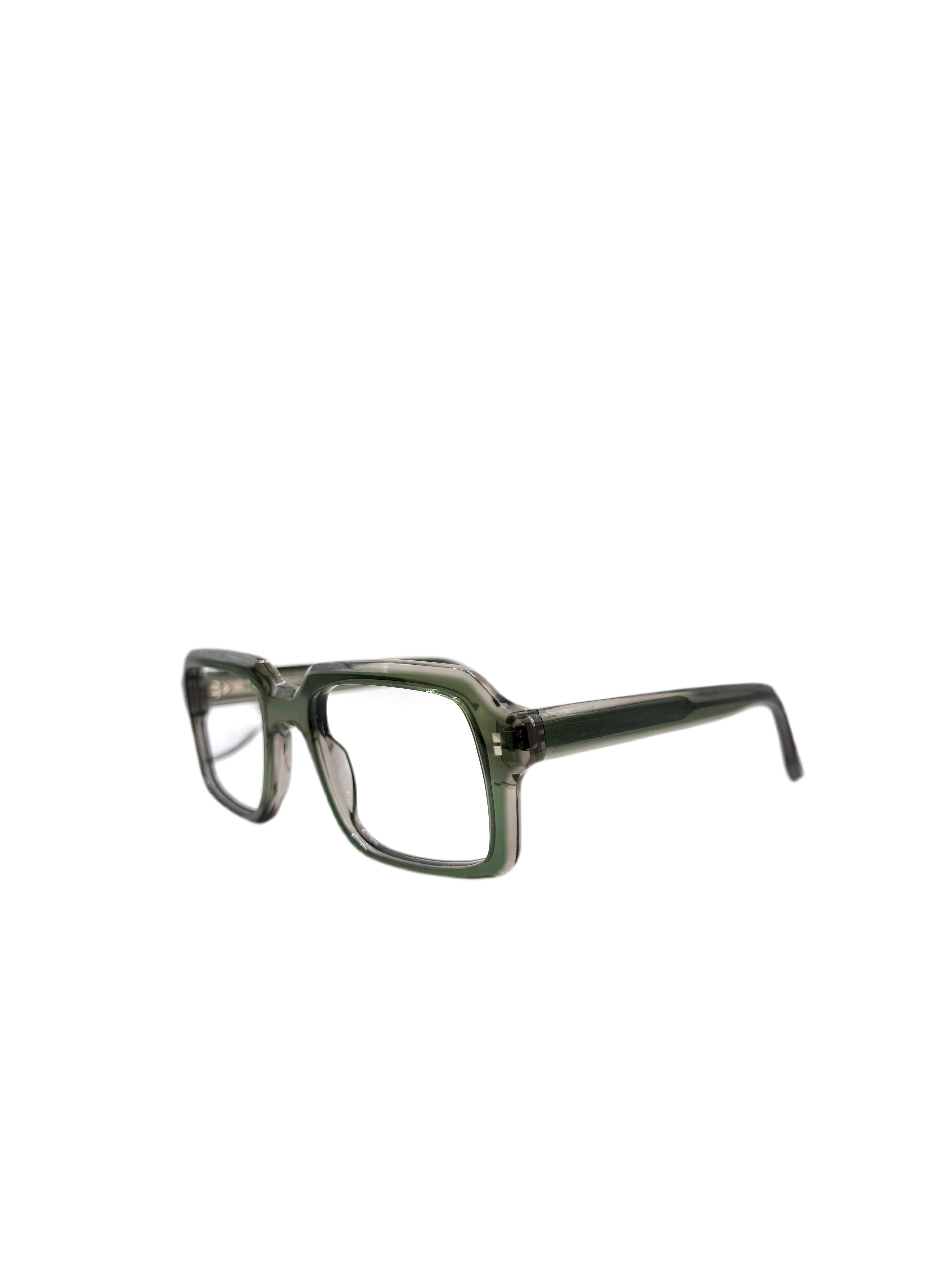 KOMONO – The Teddy | Lunettes de vue homme acétate crystal vert