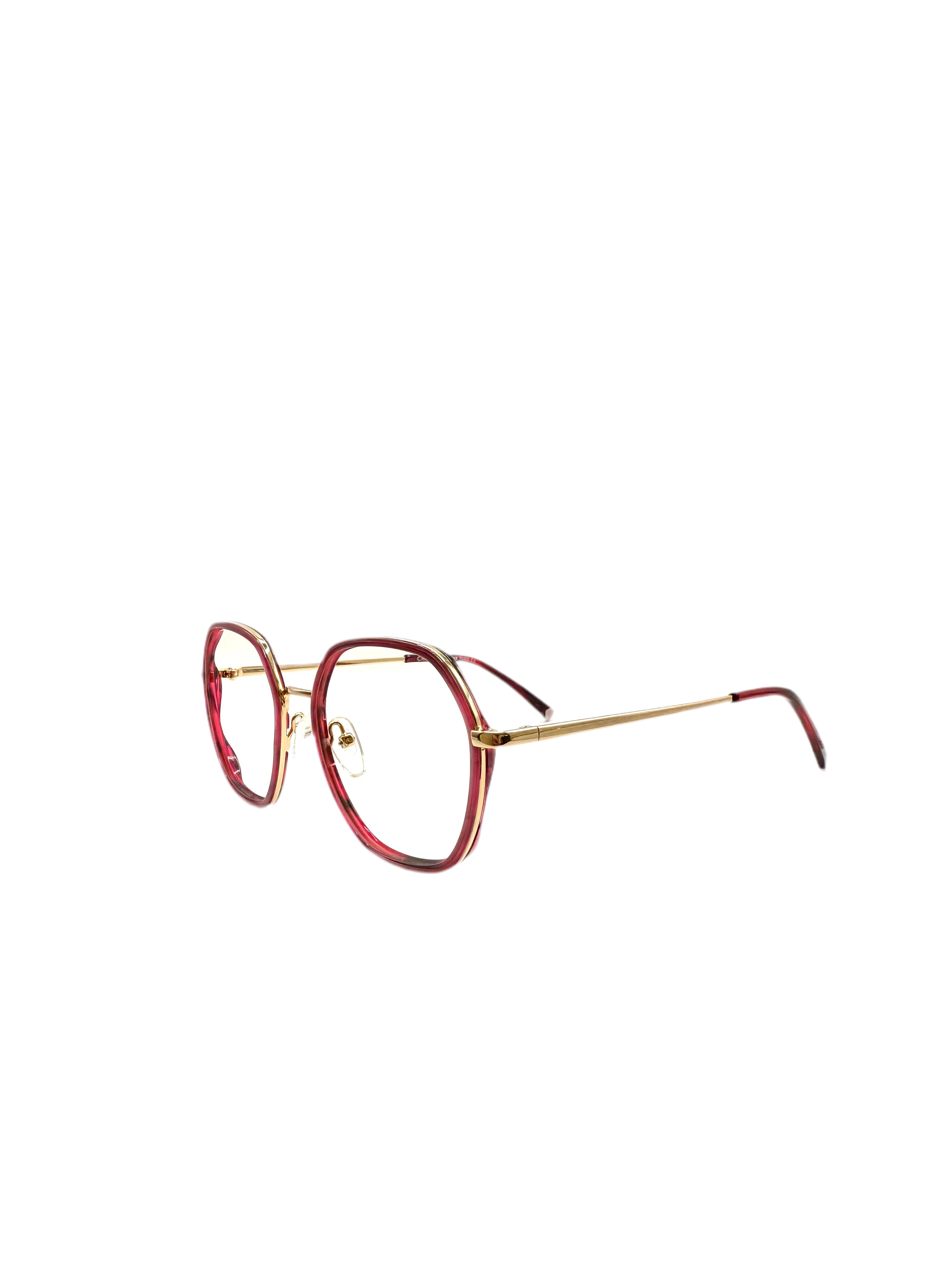 Chantal Thomass – CT14216 | Lunettes de vue femme combiné doré et rose cristal