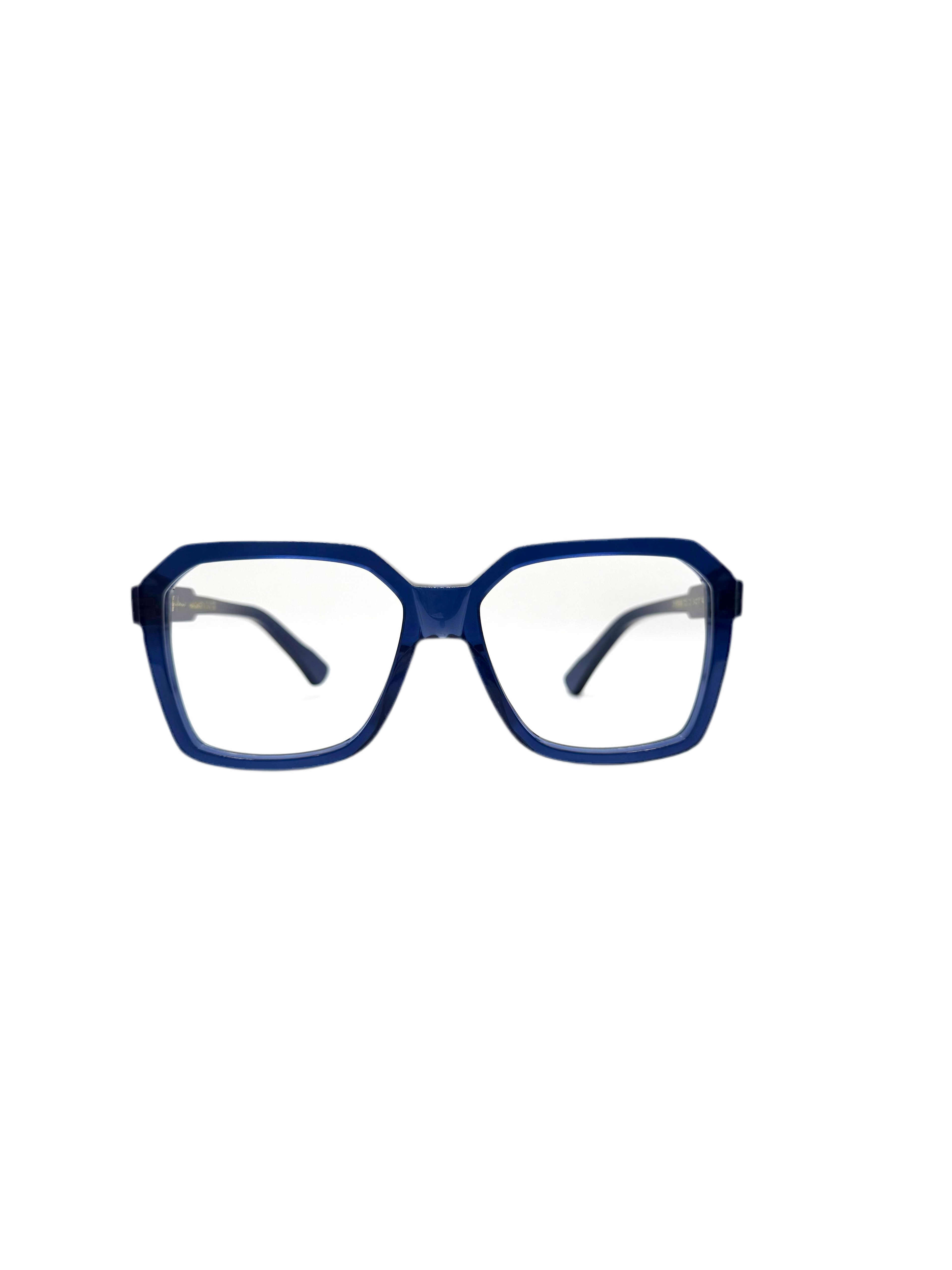 LA OVERSEAS – Lunettes de vue - bleu | JULIENNE