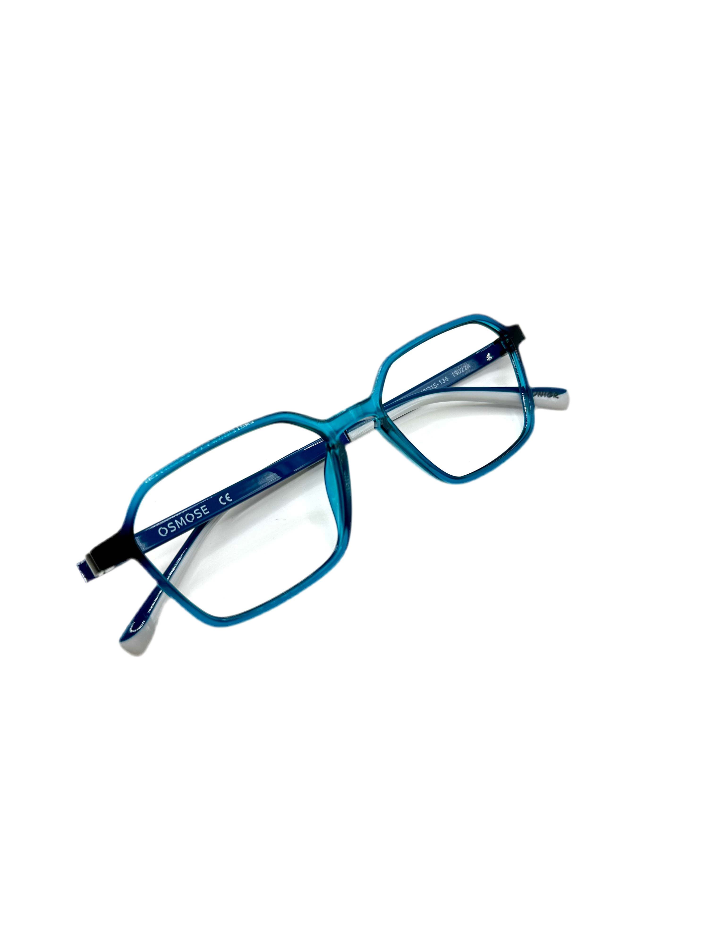 OSMOSE - OCP551 | Lunettes de vue enfant ultem cristal bleu