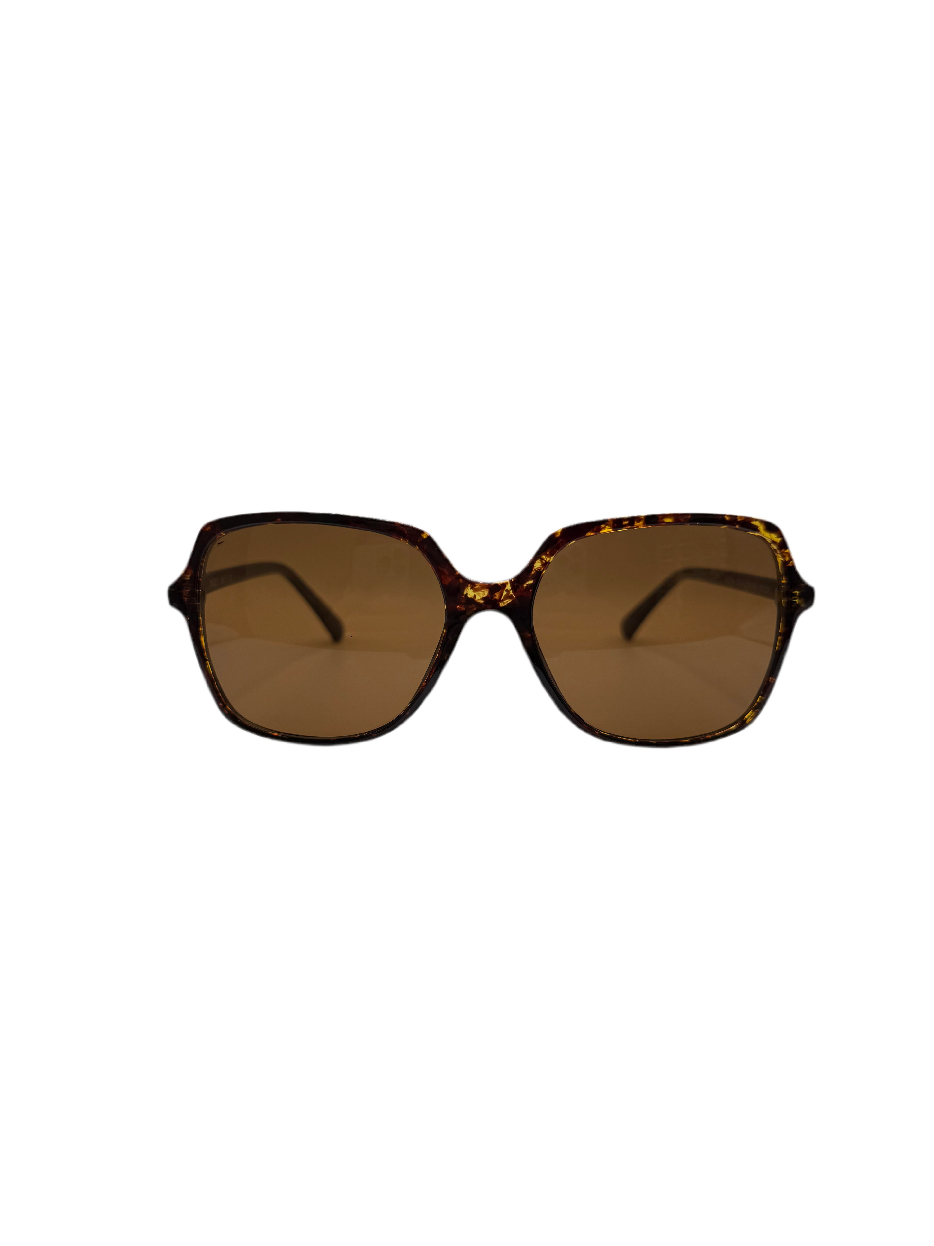 IKALY SP4194 – Lunettes de soleil femme acétate écaille & verres brun