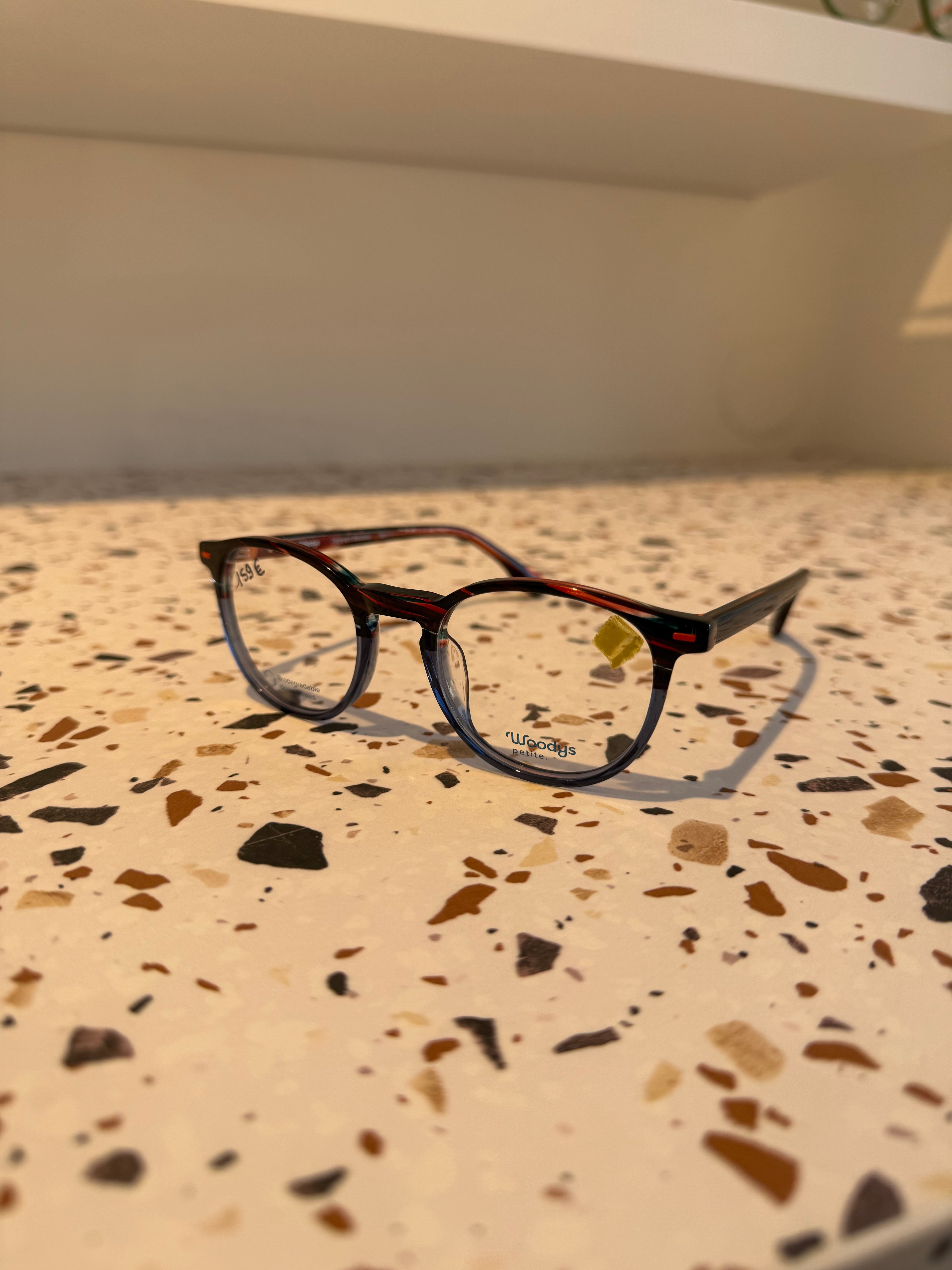 Woodys – Flynn | Lunettes de vue enfant crystal bleu