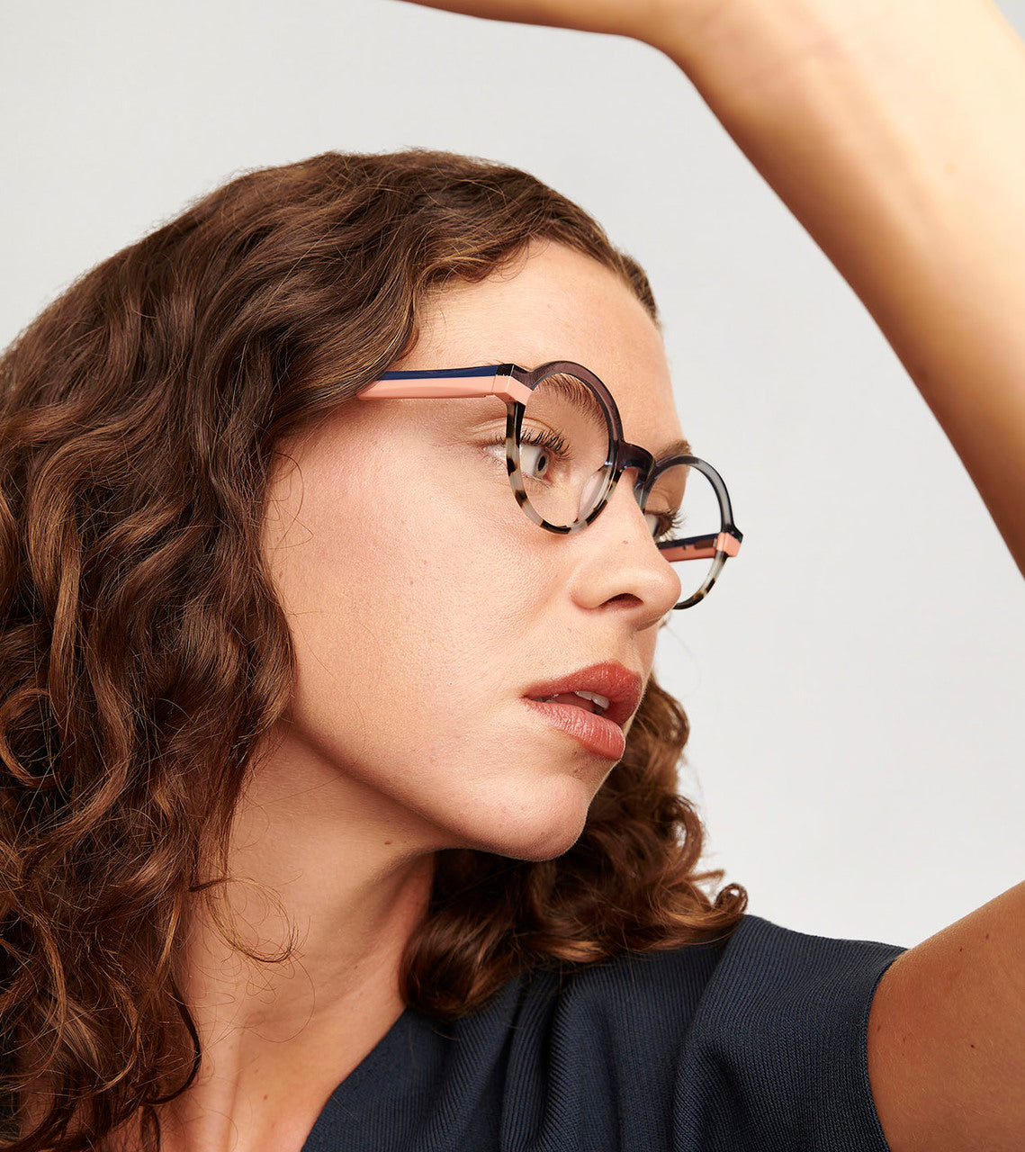 Woodys – Hibis | Lunettes de vue femme crystal bleu