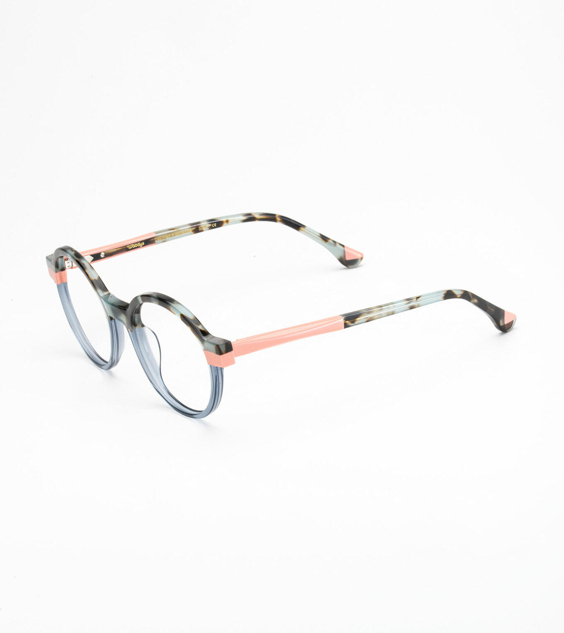 Woodys – Hibis | Lunettes de vue femme crystal bleu