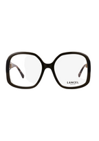 LANCEL – LA90095 | Lunettes de vue femme vert kaki branche écaille