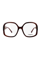 LANCEL – LA90095 | Lunettes de vue femme rouge bordeaux