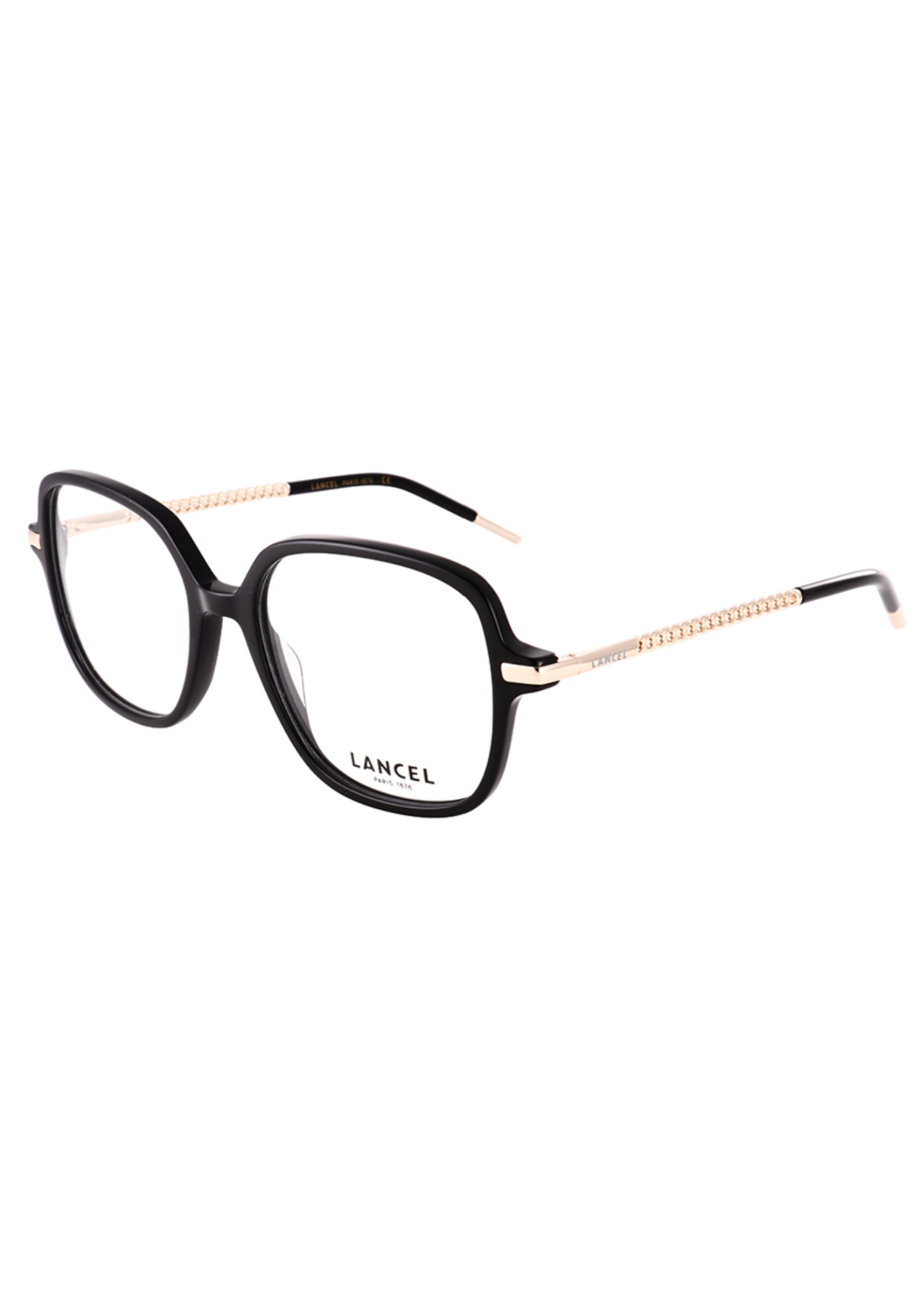 LANCEL – LA90022 | Lunettes de vue femme acétate noir