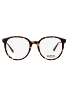 LANCEL – LA90091 | Lunettes de vue femme acétate écaille et bordeaux