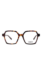LANCEL – DAPHNE | Lunettes de vue femme écaille et branches marron