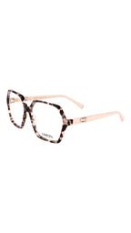 LANCEL – HERMINE | Lunettes de vue femme acétate écaille branche beige
