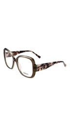 LANCEL – LOUNA | Lunettes de vue femme cristal vert et écaille