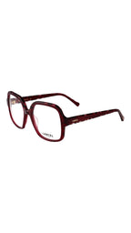 LANCEL – PHOEBE | Lunettes de vue femme écaille et bordeaux