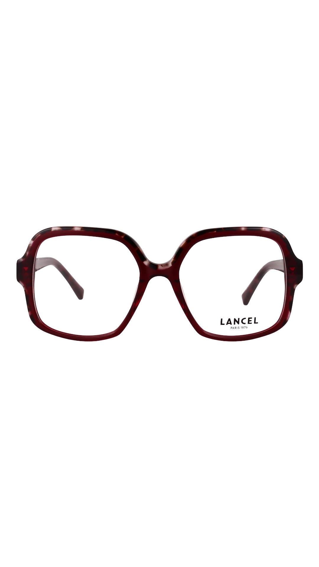 LANCEL – PHOEBE | Lunettes de vue femme écaille et bordeaux