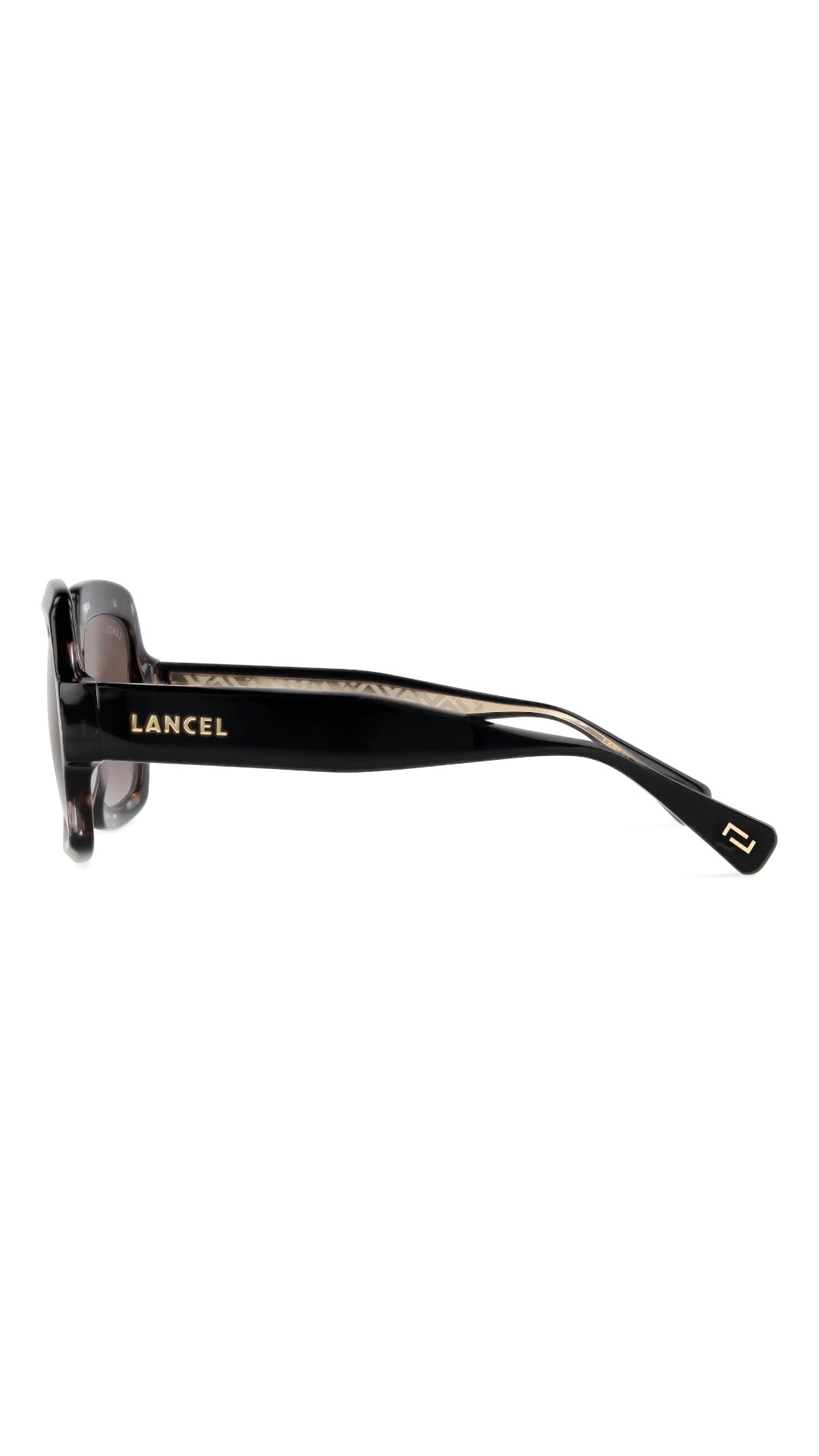 LANCEL PHILIPPINE – Lunettes de soleil femme acétate écaille & verres marron dégradé