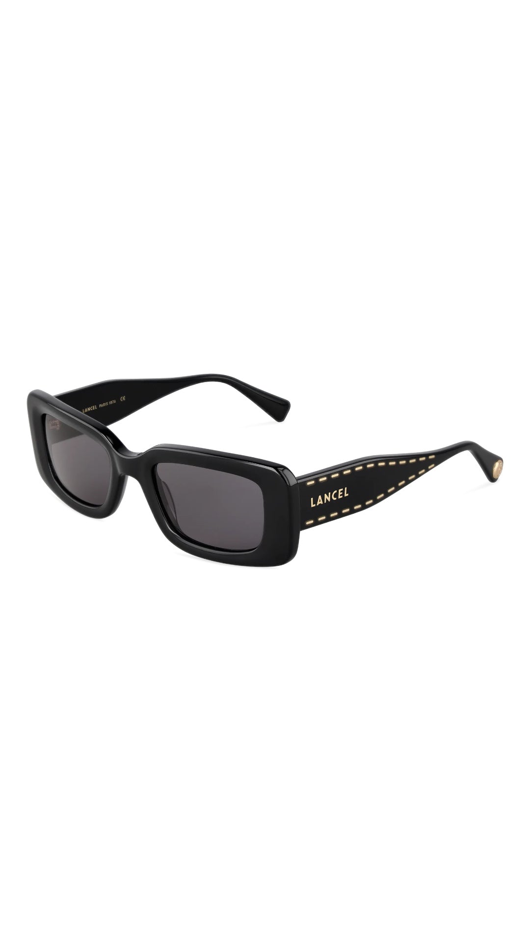 LANCEL PREMIER FLIRT – Lunettes de soleil femme noir en acétate