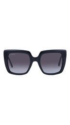 LANCEL JUDITH – Lunettes de soleil femme noir en acétate