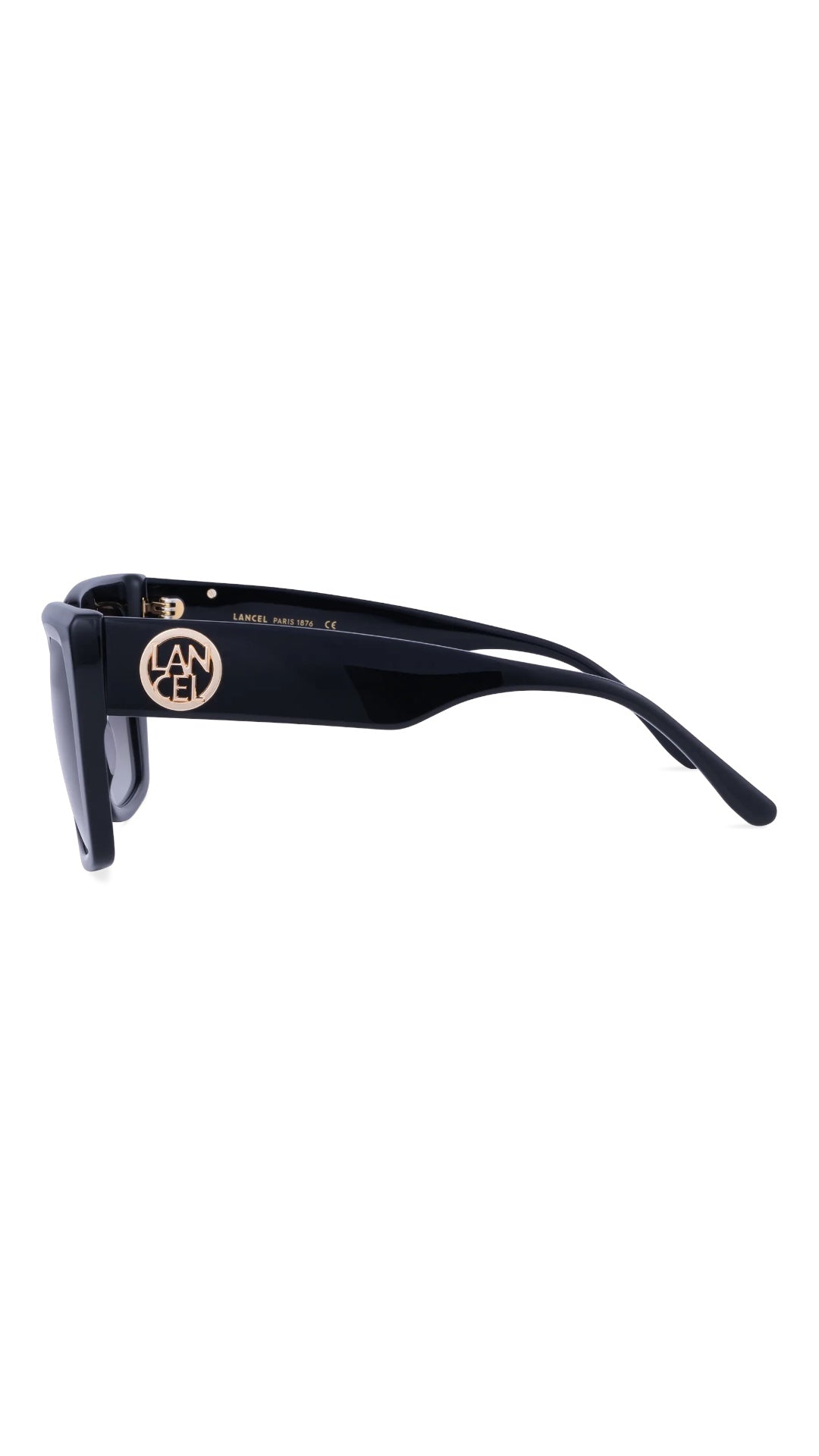 LANCEL JUDITH – Lunettes de soleil femme noir en acétate