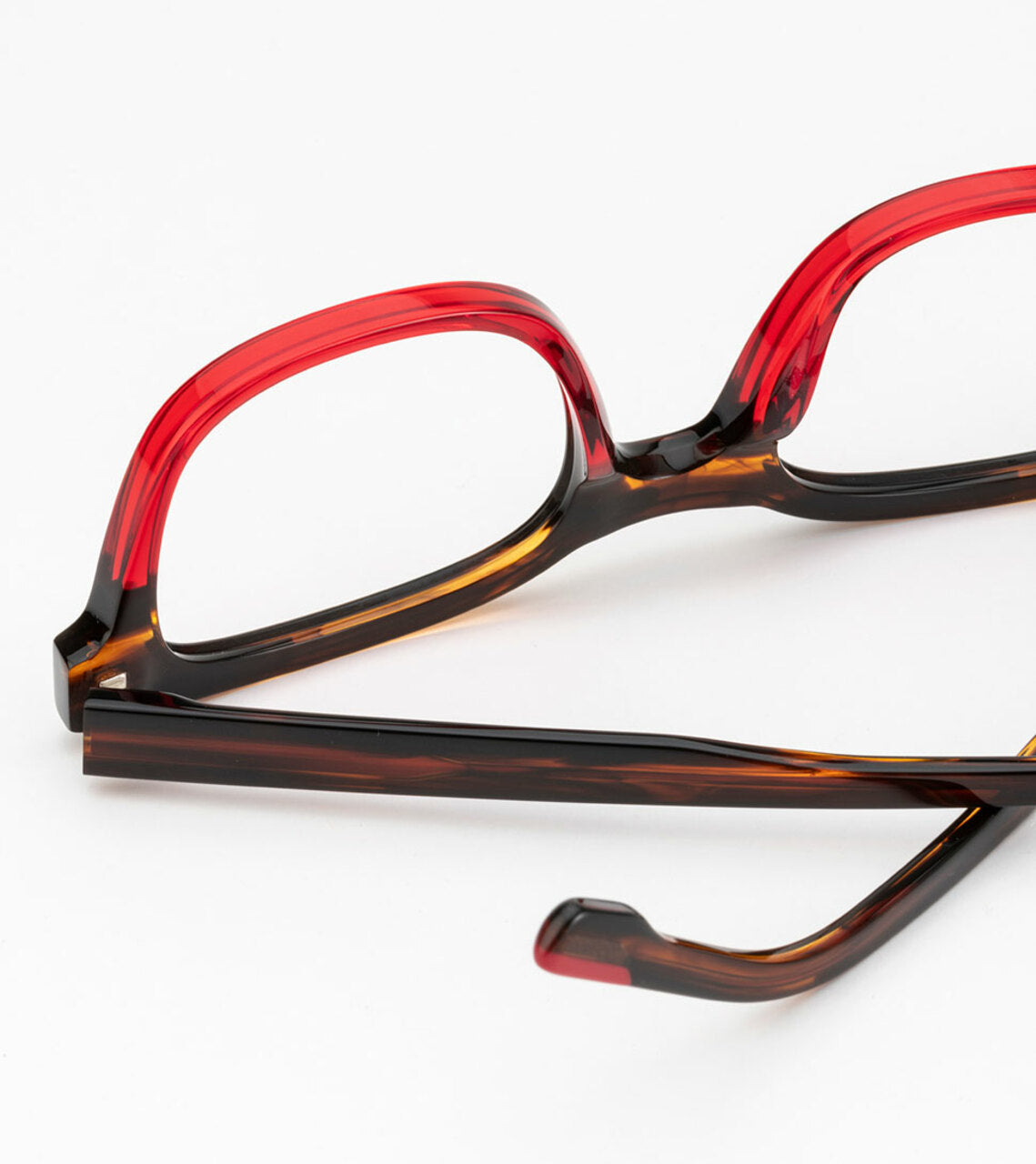 Woodys – Johan | Lunettes de vue homme crystal rouge