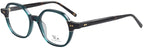 Lou – KA16 | Lunettes de vue enfant vert et noir