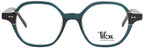 Lou – KA16 | Lunettes de vue enfant vert et noir
