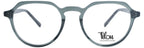 Lou – KA4 | Lunettes de vue enfant cristal gris avec clip solaire