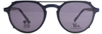 Lou – KA4 | Lunettes de vue enfant cristal gris avec clip solaire