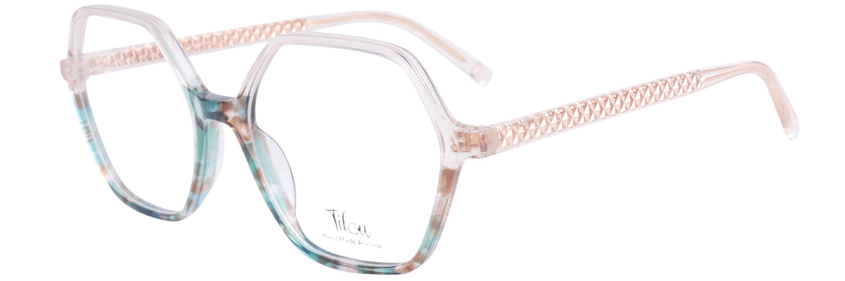 Lou – KA8 | Lunettes de vue enfant cristal et écaille