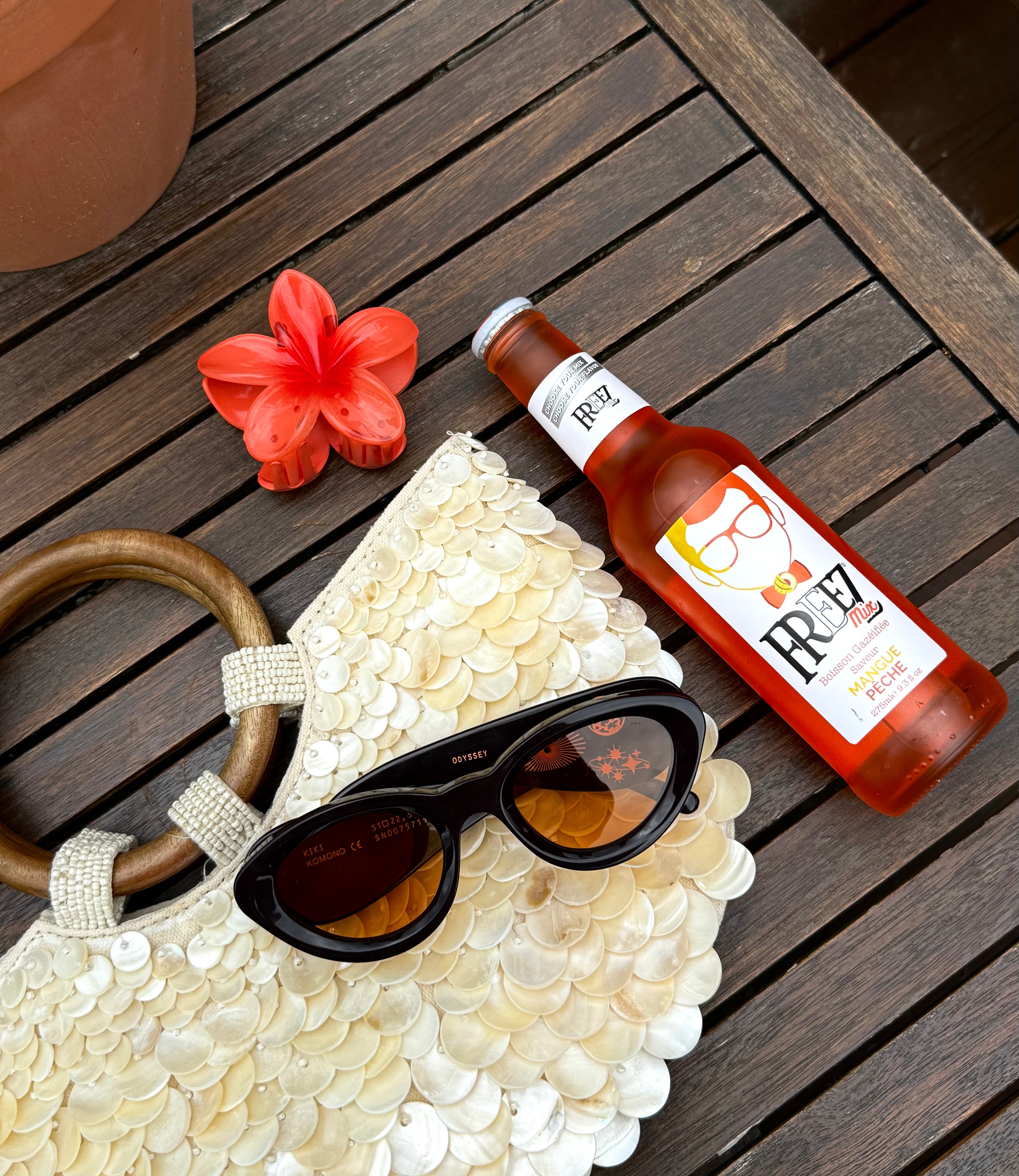 KOMONO Kiki – Lunettes de soleil femme marron