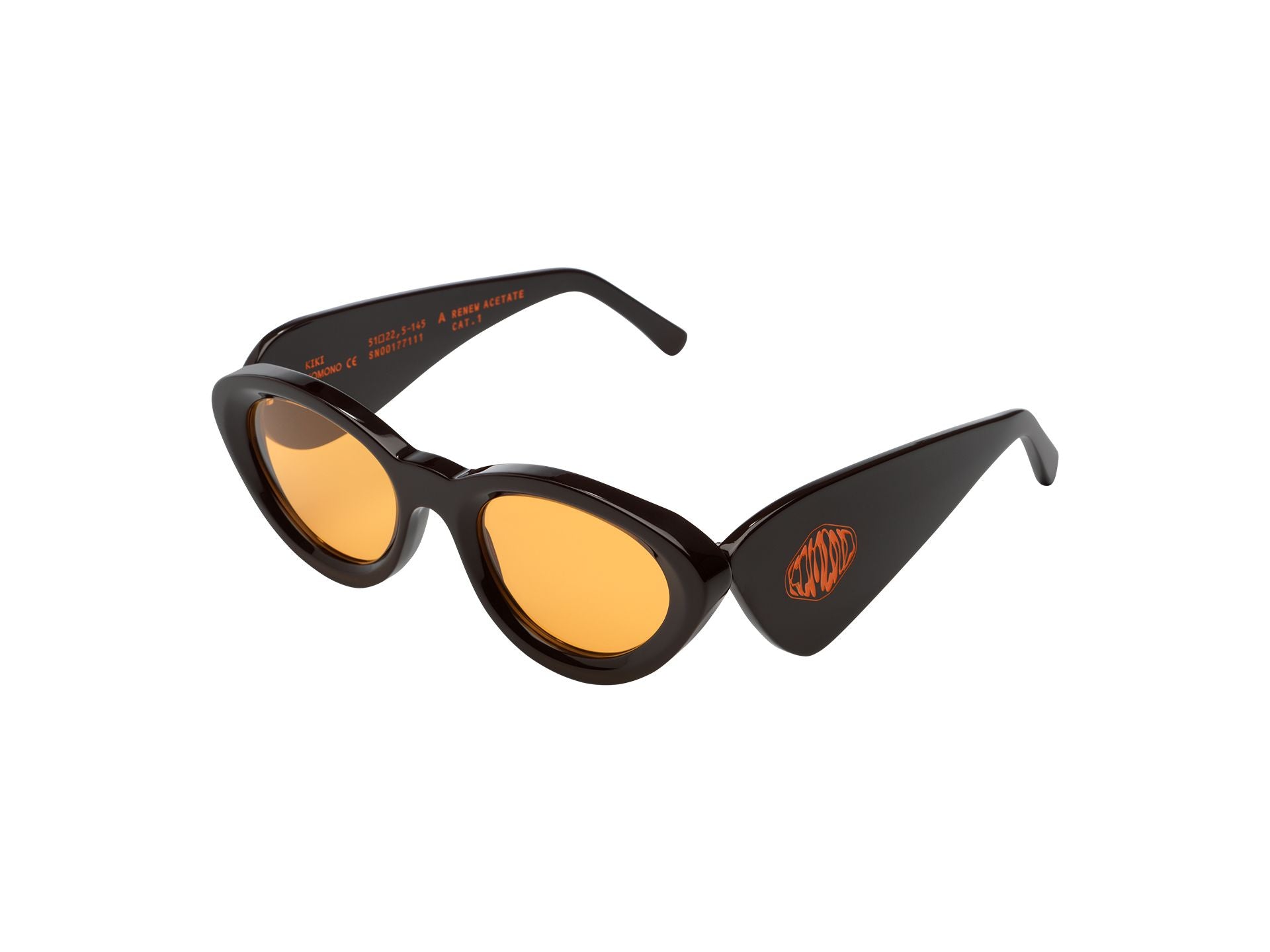 KOMONO Kiki – Lunettes de soleil femme marron