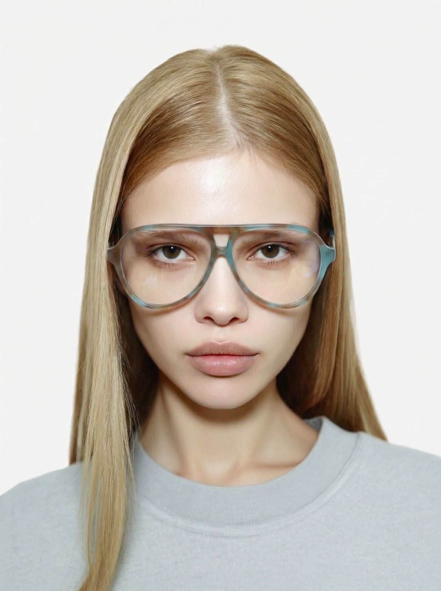 KOMONO – The Elodie | Lunettes de vue femme acétate écaille bleu