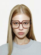 KOMONO – The Isabella | Lunettes de vue femme acétate cristal marron