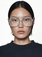 KOMONO – The Barbara | Lunettes de vue femme acétate bleu